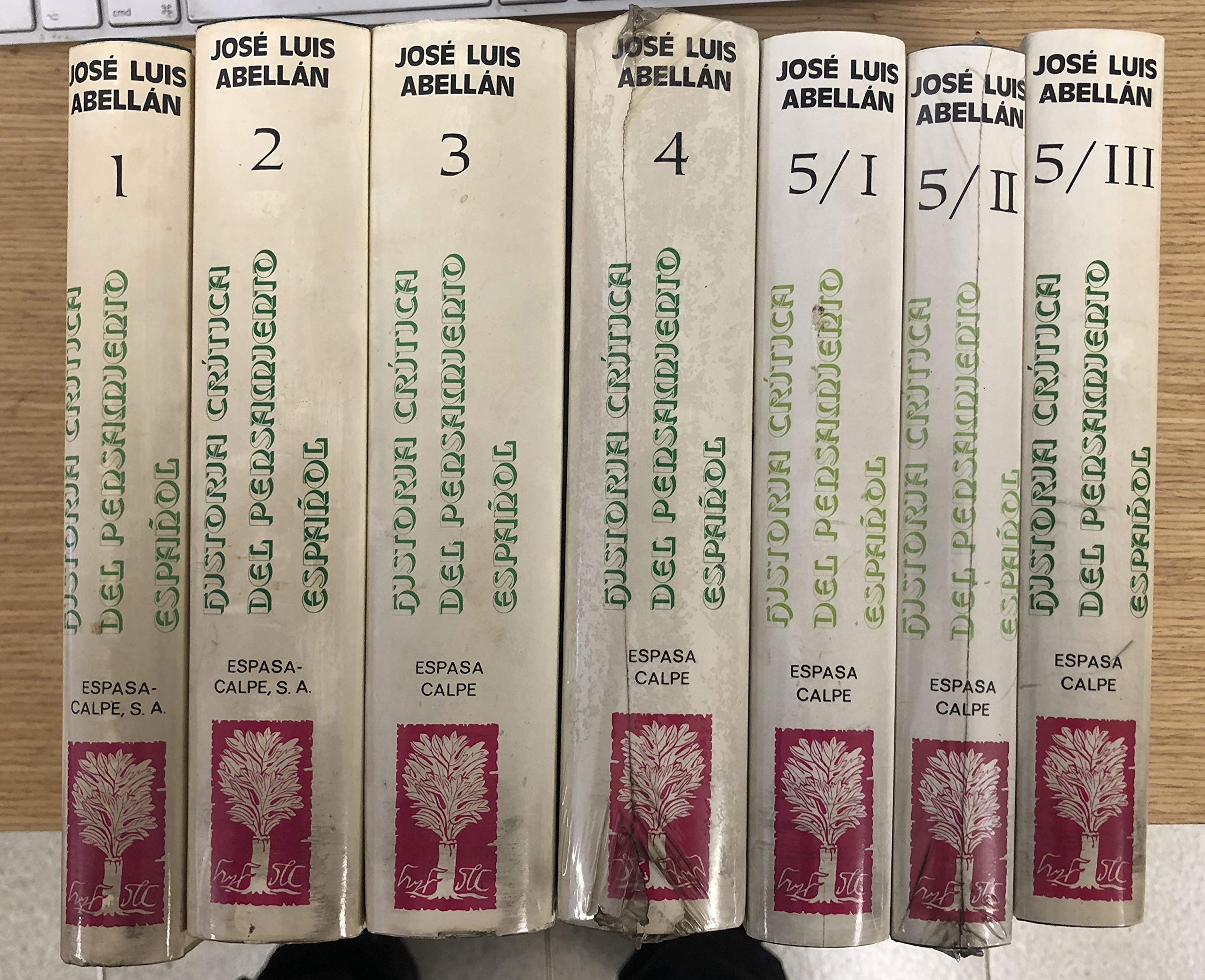 Historia crítica del pensamiento español, tomo 1: Metodología e introducción histórica Books