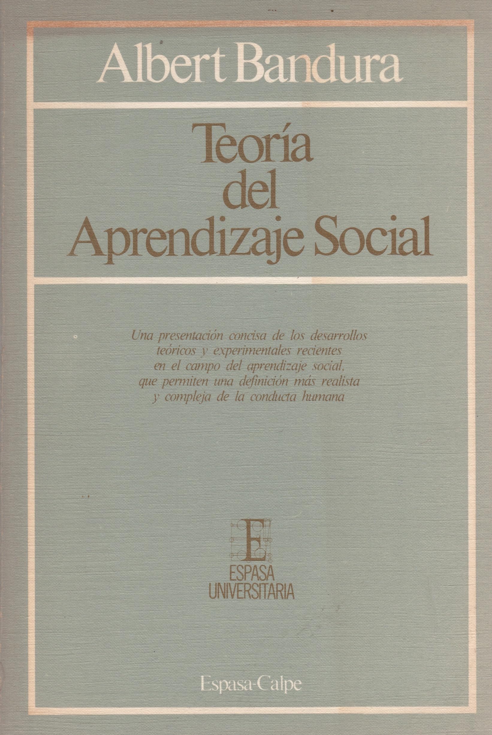 Teoría del aprendizaje social Books