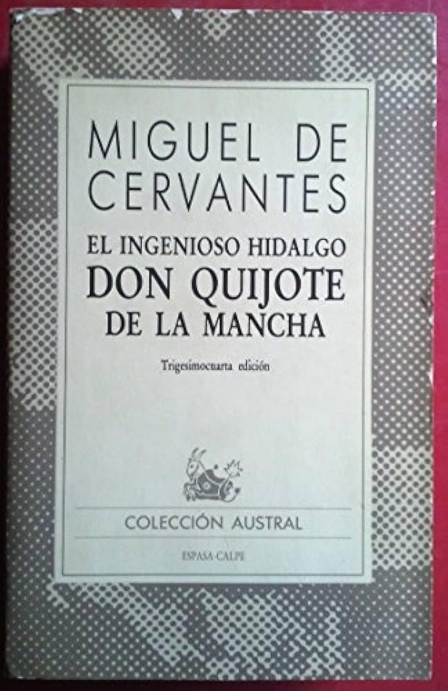 Don quijote de la Mancha book