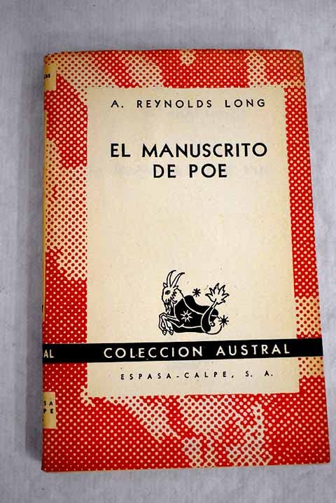 El manuscrito de Poe Books