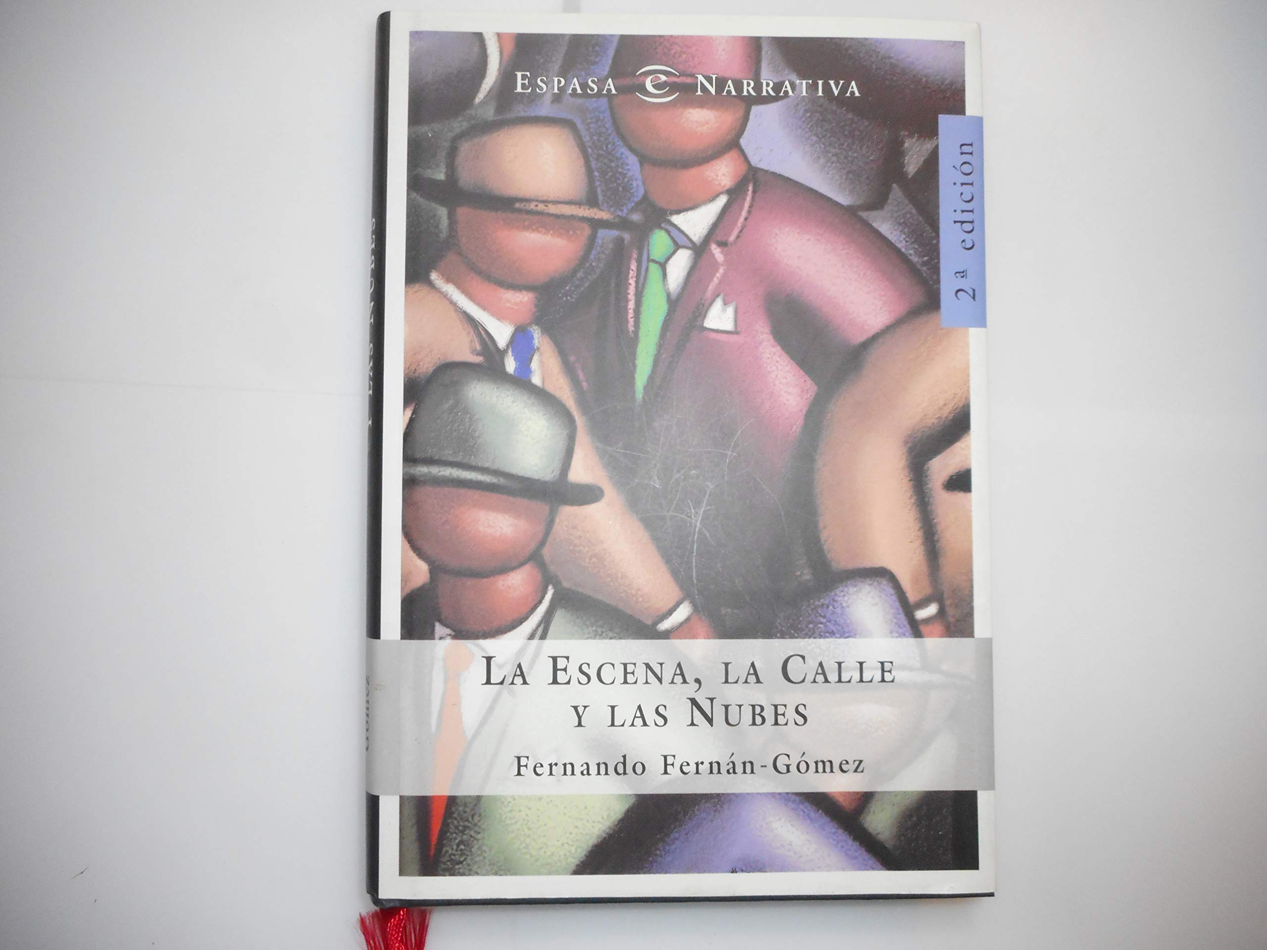 La escena, la calle y las nubes book