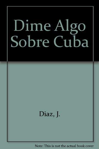 Product Image: Dime algo sobre cuba