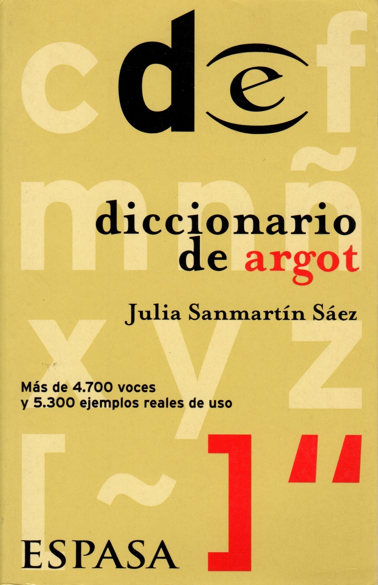 Diccionario De Argot General education