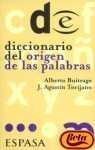 Diccionario Del Origen De Las Palabras General education