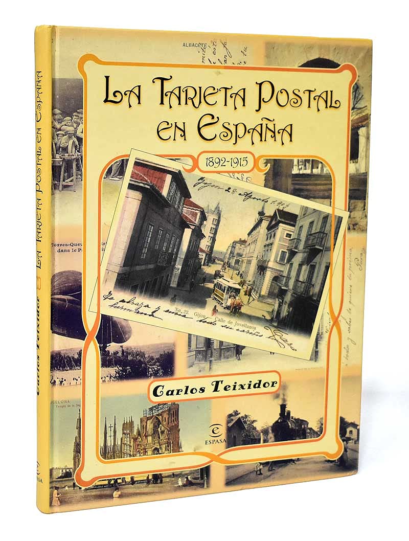 Tarjeta postal en España, la book
