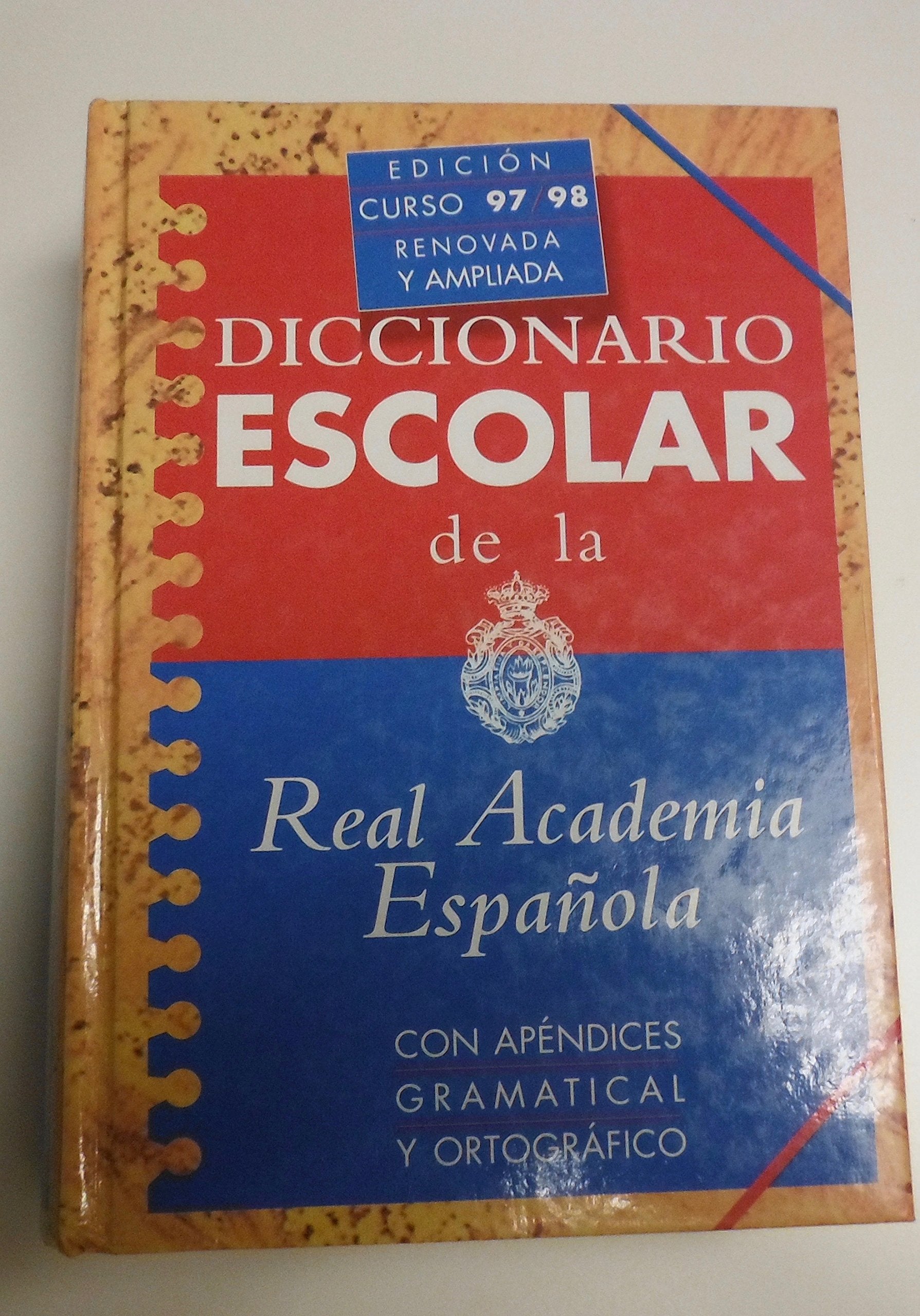 Diccionario Escolar De LA Real Academia Espanola Foreign Languages ​​& Dictionaries