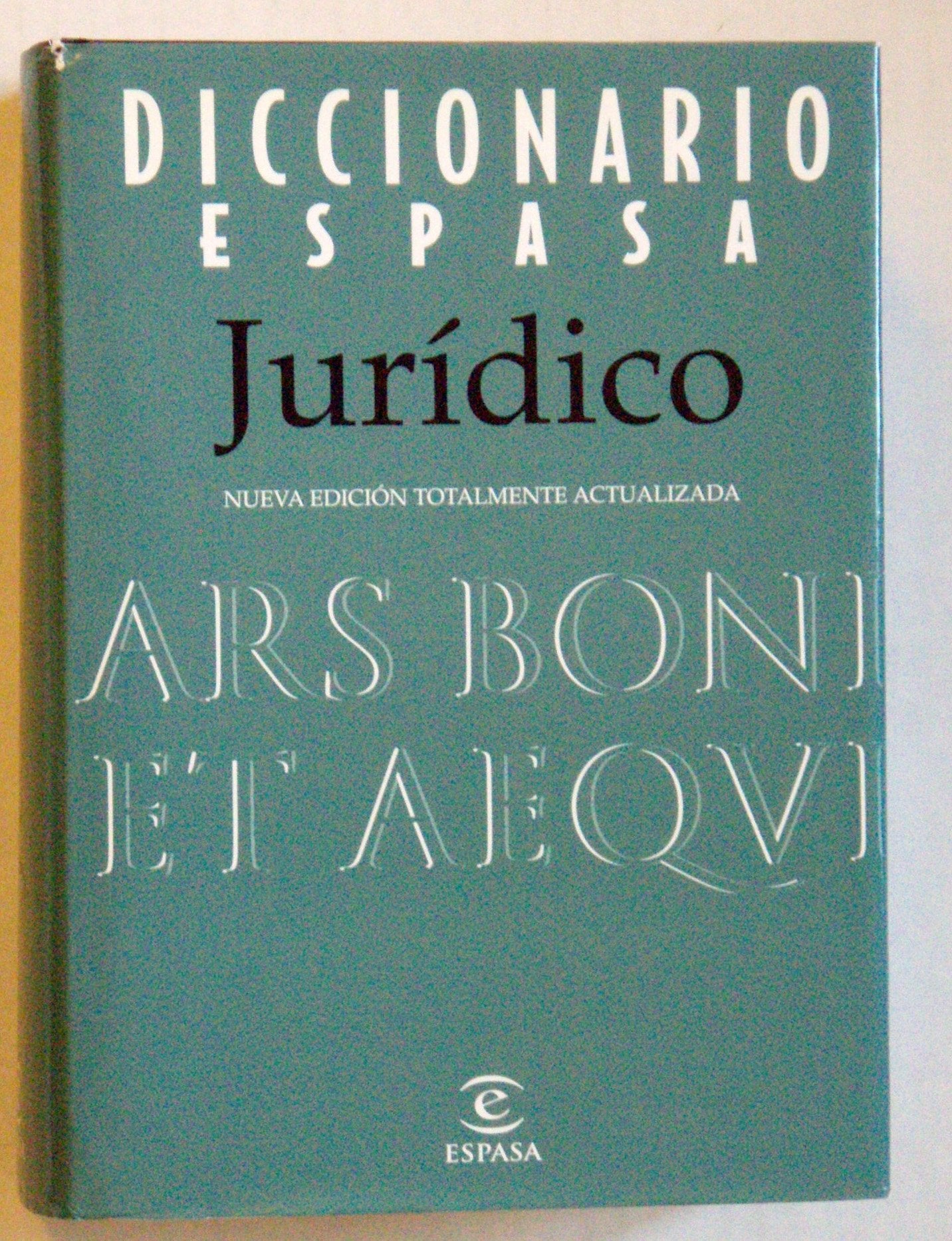 Diccionario jurídico Espasa (DICCIONARIOS TEMATICOS) Law
