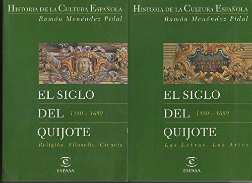 EL SIGLO DEL QUIJOTE (1580-1680). I. RELIGION, FILOSOFIA, CIENCIA. II. LAS LETRAS. LAS ARTES. Books