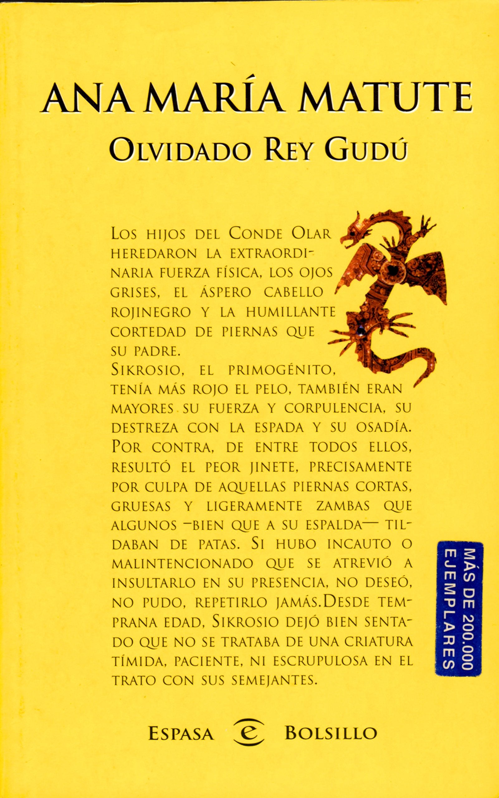 El Olvidado Rey Gugu Contemporary literature