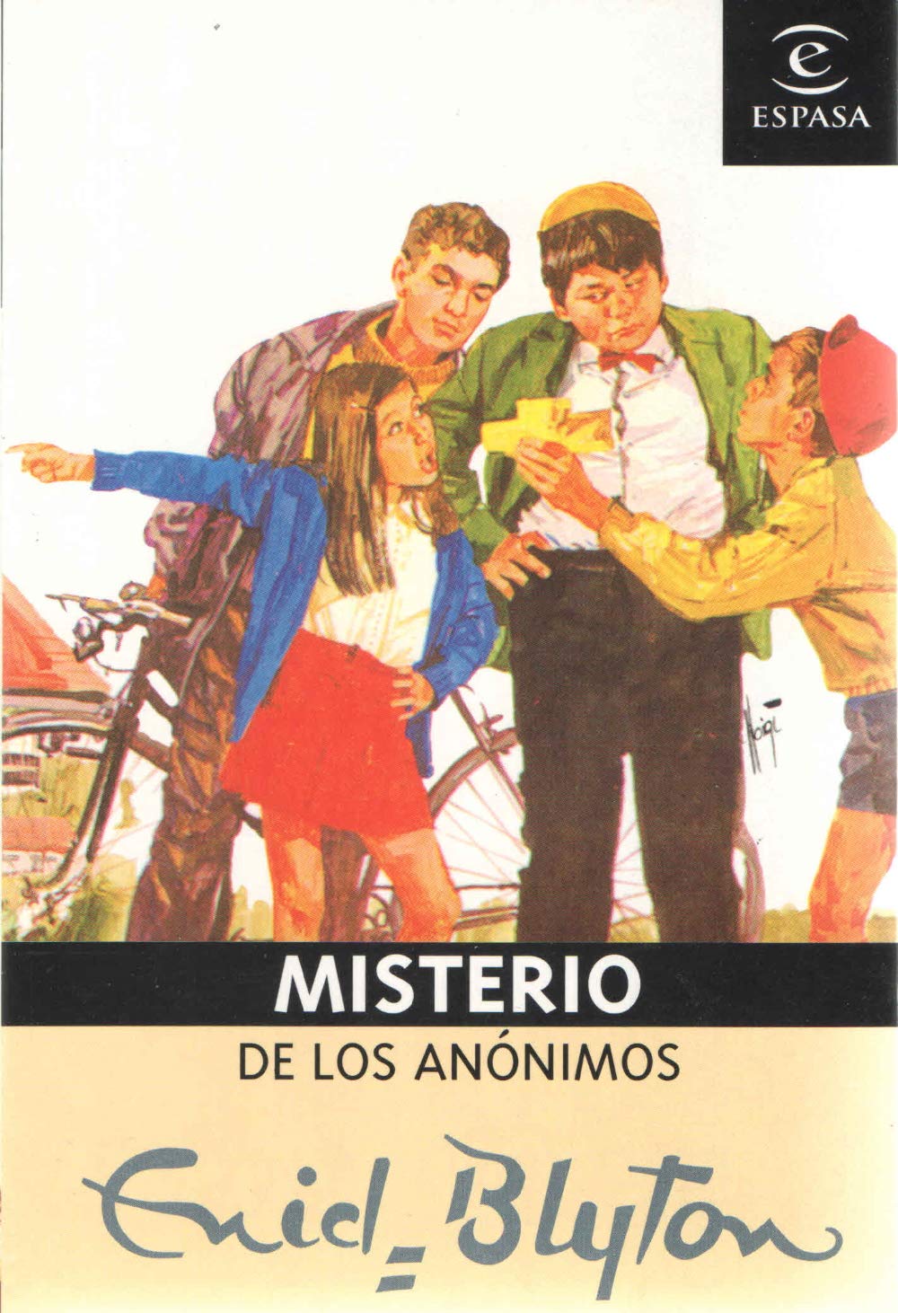 MISTERIO DE LOS ANONIMOS 4 book