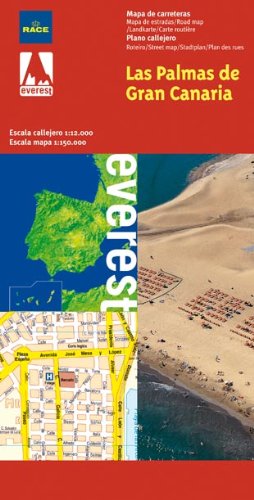Las Palmas de Gran Canarias. Plano callejero y mapa de carreteras: Mapa de carreteras y plano callejero. (Planos callejeros / serie roja) Leisure, Home & Garden