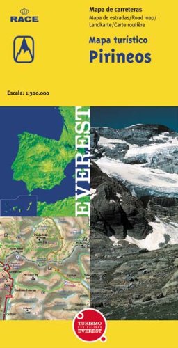 Mapa turístico de Pirineos (Mapas turísticos/ serie amarilla) Maps & Plans