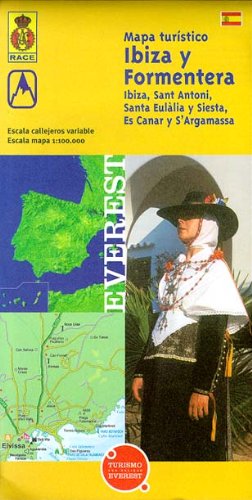 Ibiza y Formentera Mapa Turístico: Plano callejero (Mapas turísticos/ serie amarilla) Leisure, Home & Garden
