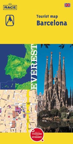 Barcelona Tourist Map (Inglés) (Mapas turísticos/ serie amarilla) Leisure, Home & Garden