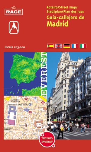 Street Plan of Madrid book
