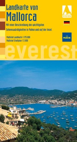 Landkarte von Mallorca. Mit einer Beschreibung der wichtigsten Sehenswürdigkeiten in Palma und auf der Insel (Mapas turísticos/ serie amarilla) Books