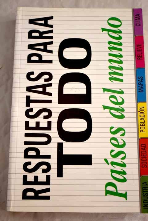 Respuestas para todo: Países del mundo book