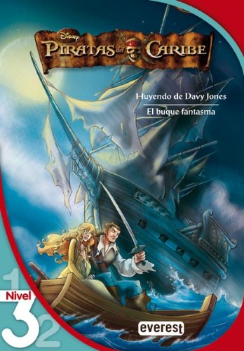Piratas del Caribe 2. Huyendo de Davy Jones. El buque fantasma. Lectura Nivel 3 (Leo con Disney) Books