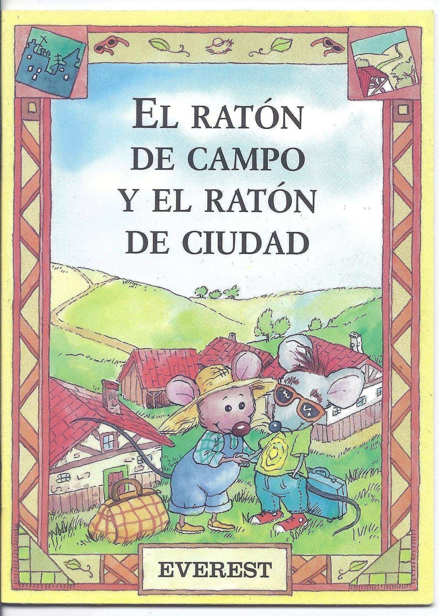 El ratón de campo y el ratón de ciudad (Cometa roja) Books