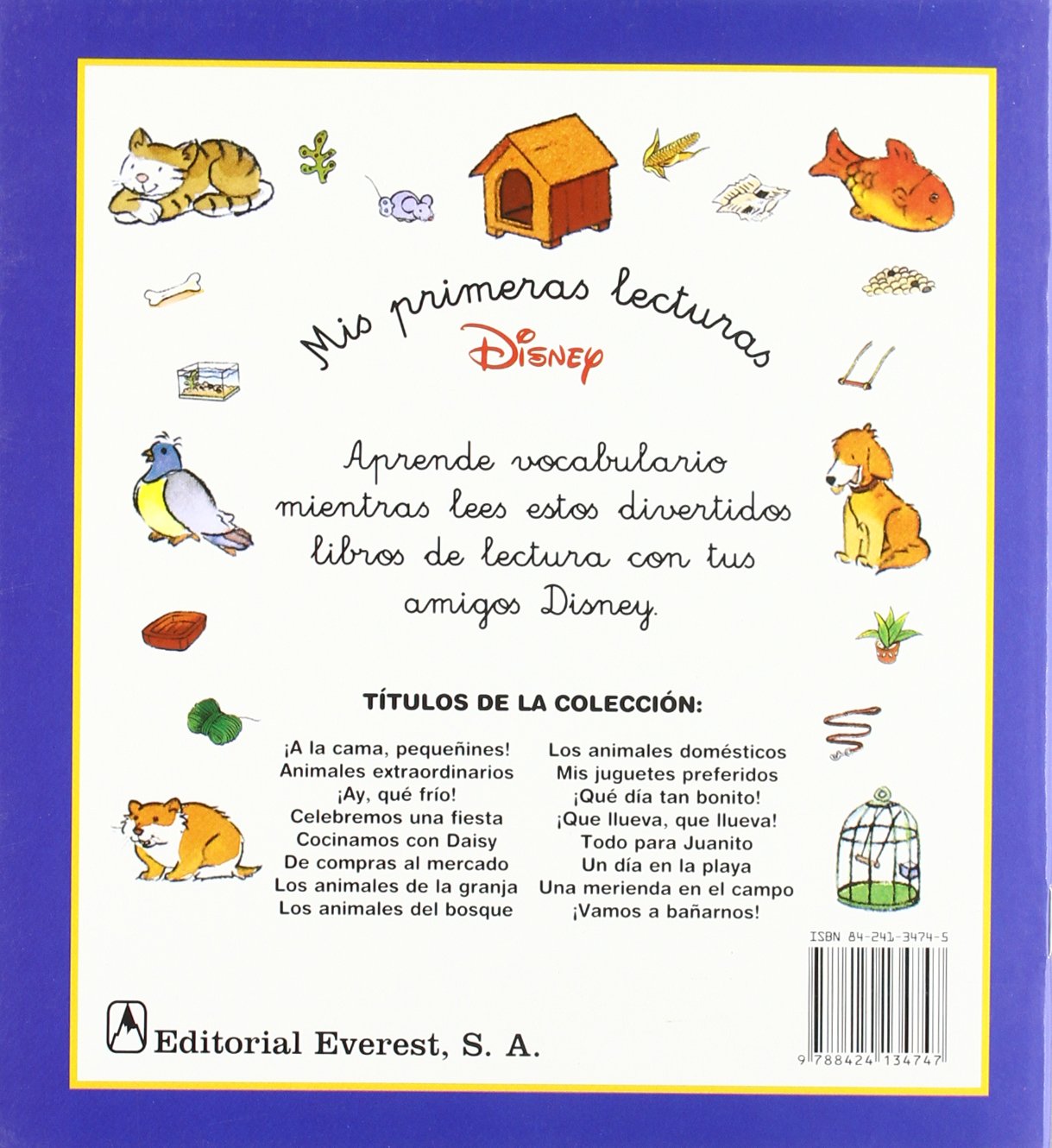 Los animales domésticos (Mis primeras lecturas Disney) Books