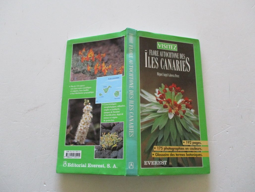 Visitez Flore Autochtone des Îles Canaries (Visita / Serie Verde) Books