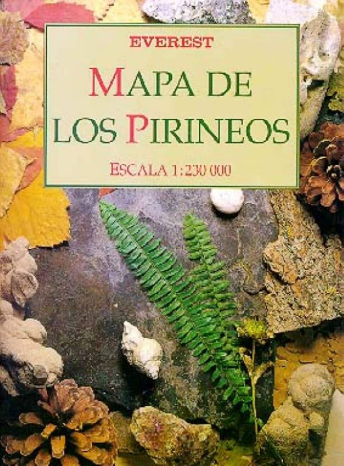 Mapa de los Pirineos: Escala 1:230000 book