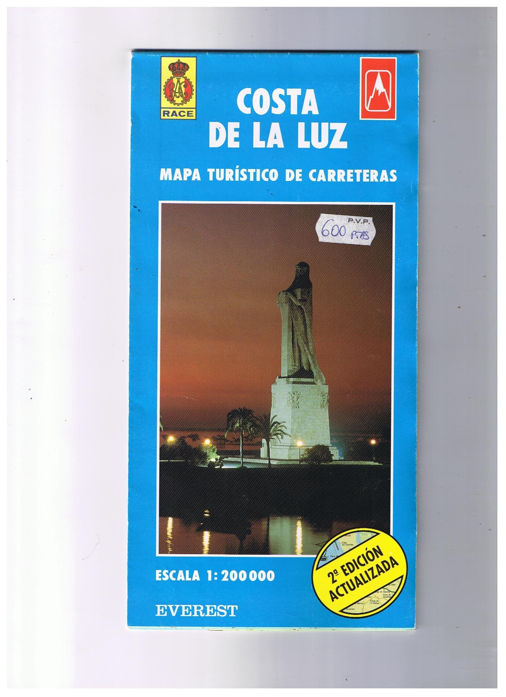 Mapa turístico de la Costa de la Luz: Mapa turístico de carreteras (Mapas de Costas de España / serie azul) Leisure, Home & Garden