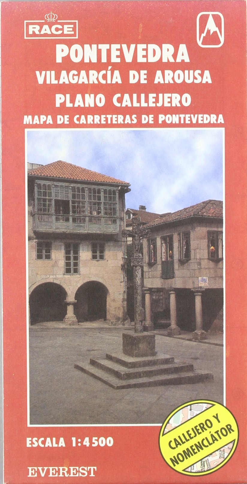 Pontevedra, Vilagarcía de Arousa. Plano callejero y mapa de carreteras: Plano callejero, mapa de carreteras (Planos callejeros / serie roja) Maps & Plans