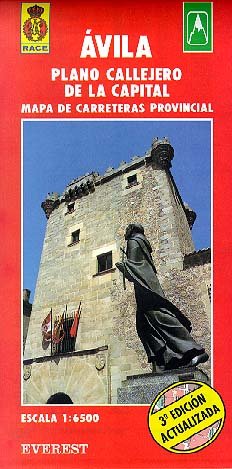 Ávila. Plano callejero y mapa de carreteras (Planos callejeros / serie roja) Books