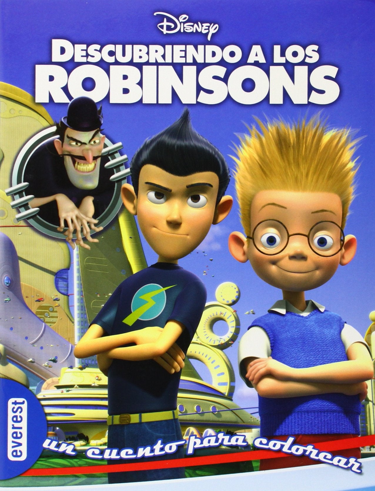 Descubriendo a los Robinson. Un cuento para colorear Books