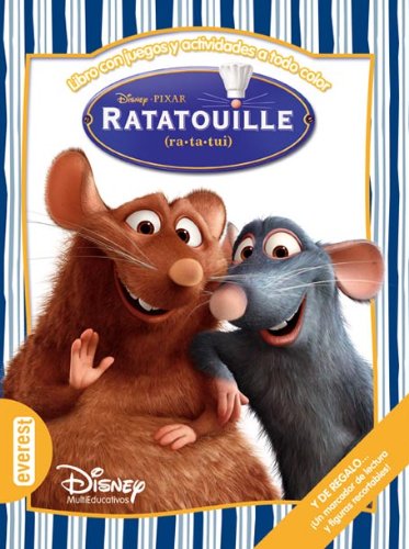Ratatouille (ra.ta.tui). Multieducativos: Libro con juegos y actividades a todo color (Multieducativos Disney) Books