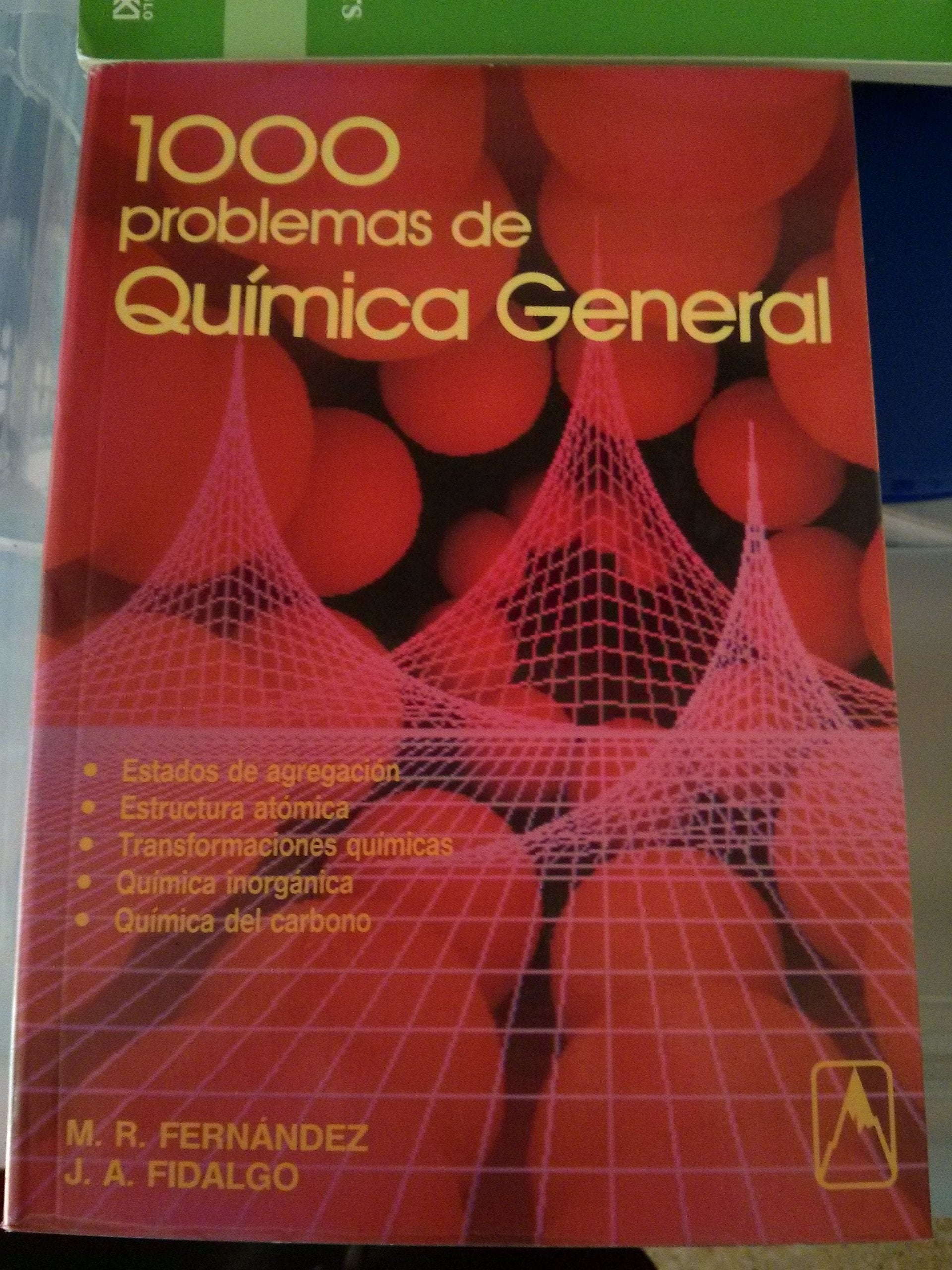 1000 problemas de química general (Bachillerato Everest) Non-fiction