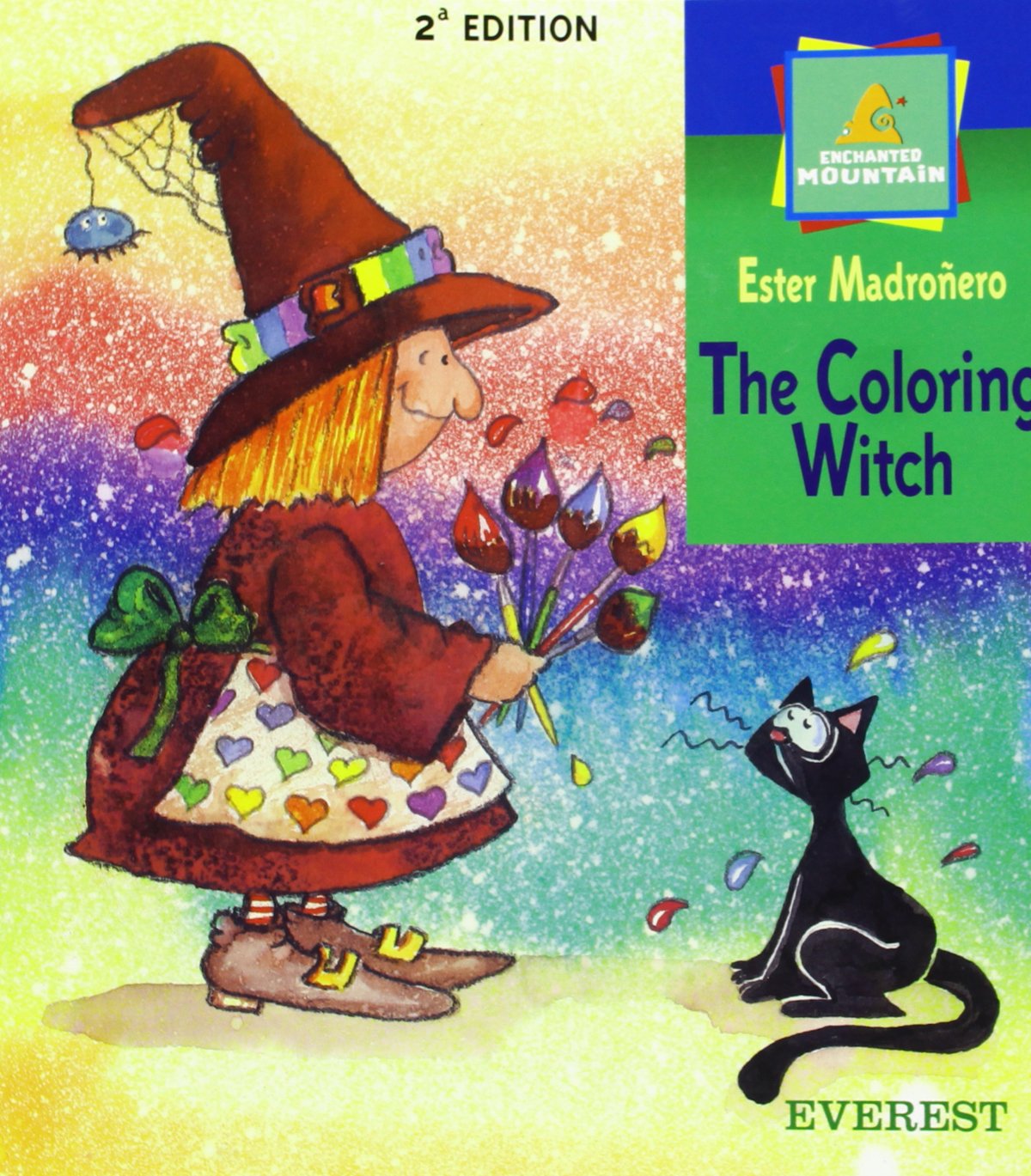 The Coloring Witch (Montaña encantada / Idiomas) book