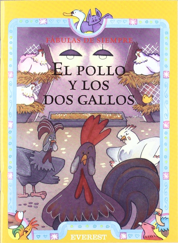 El pollo y los dos gallos book