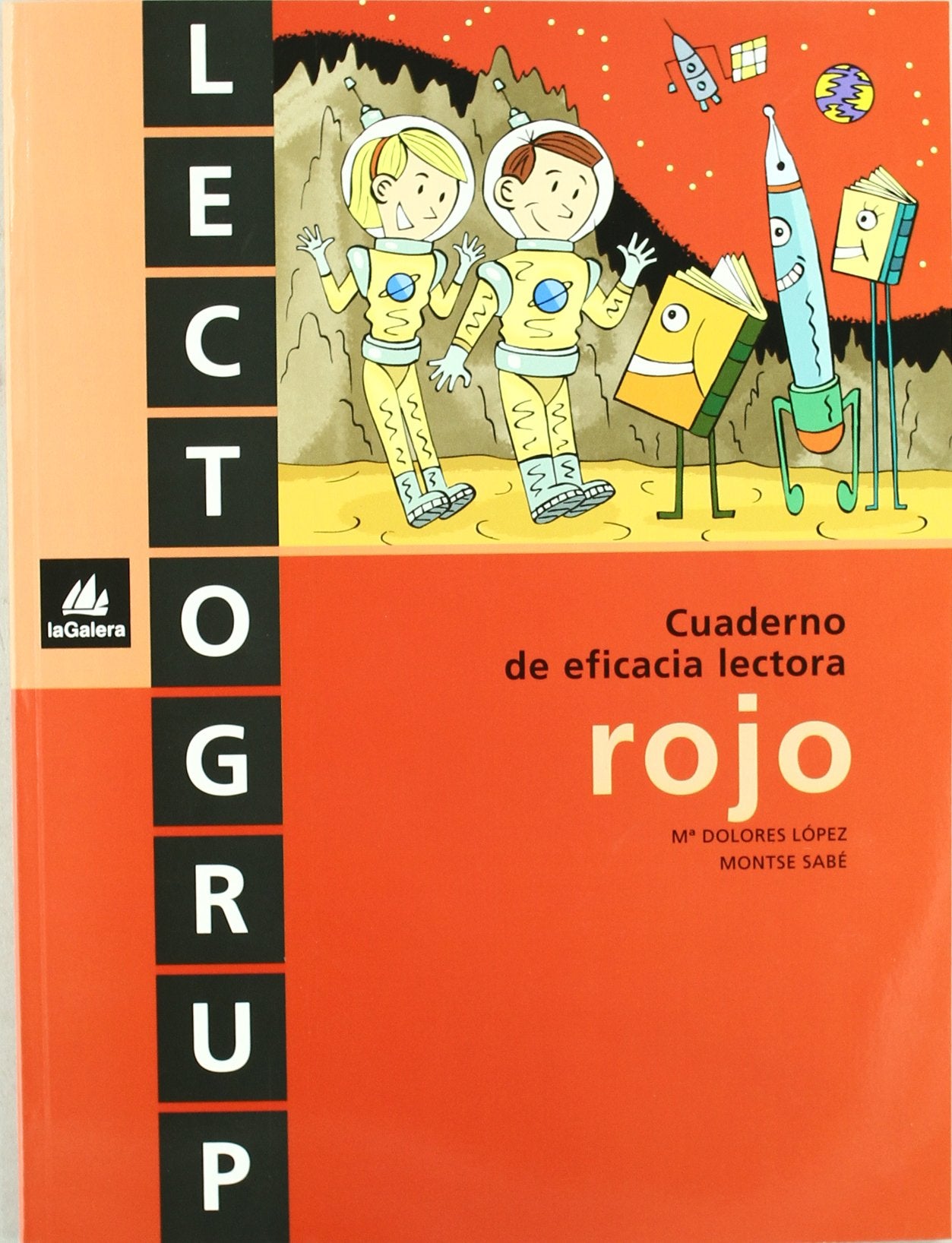 Lectogrup Rojo, Educación Primaria. Cuaderno de eficacia lectora book