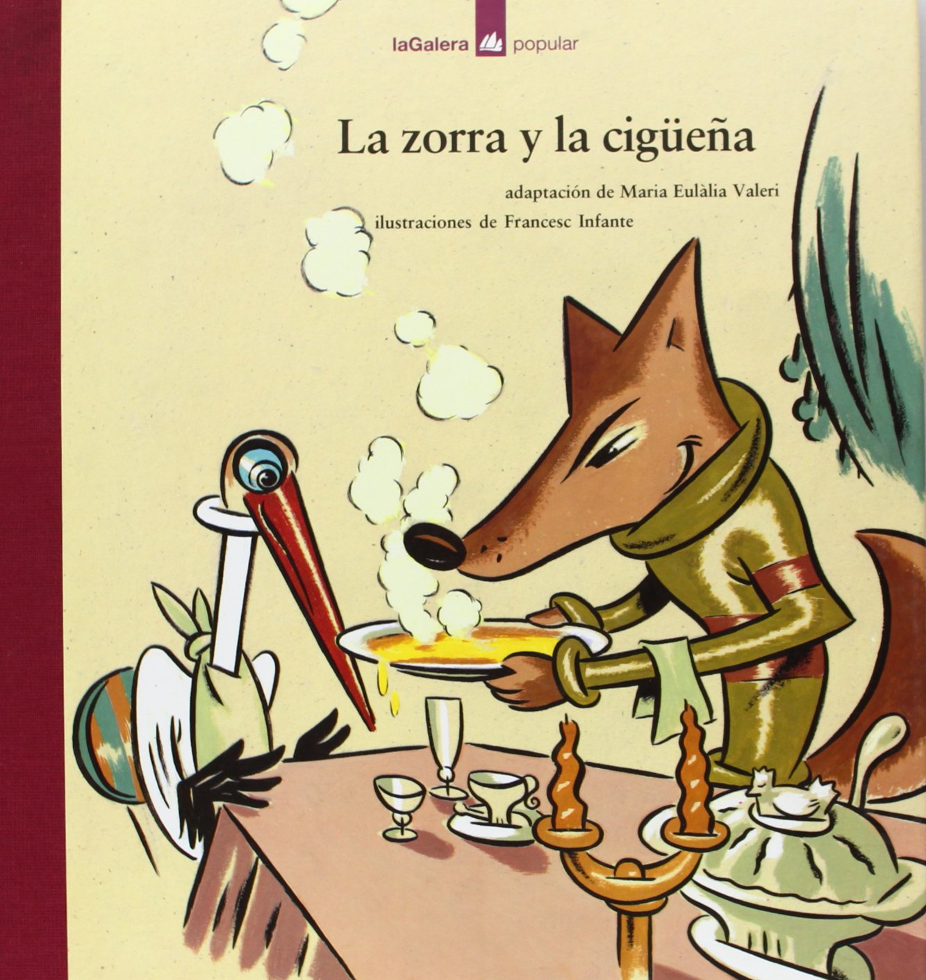 La zorra y la cigüeña book