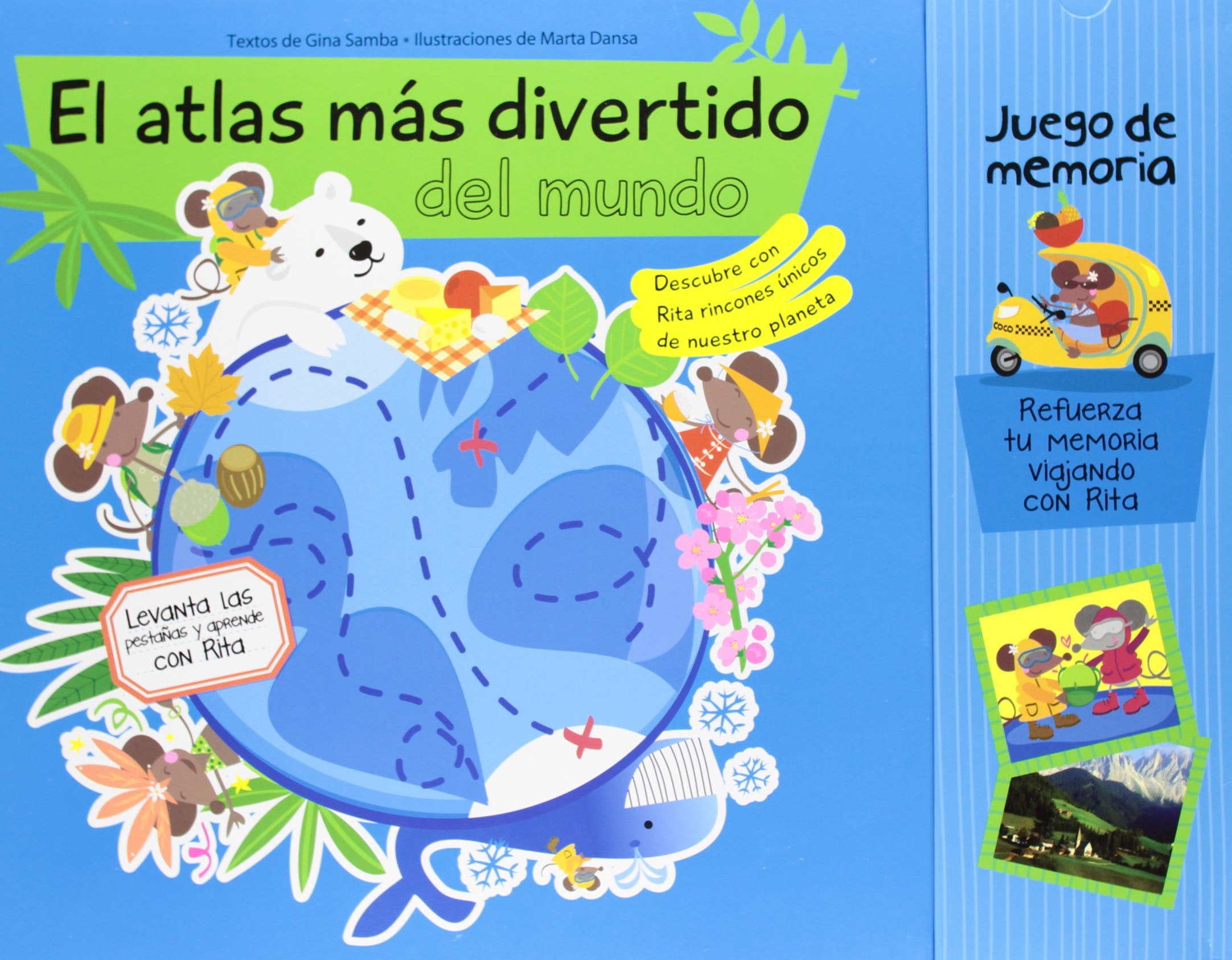 El atlas más divertido del mundo book