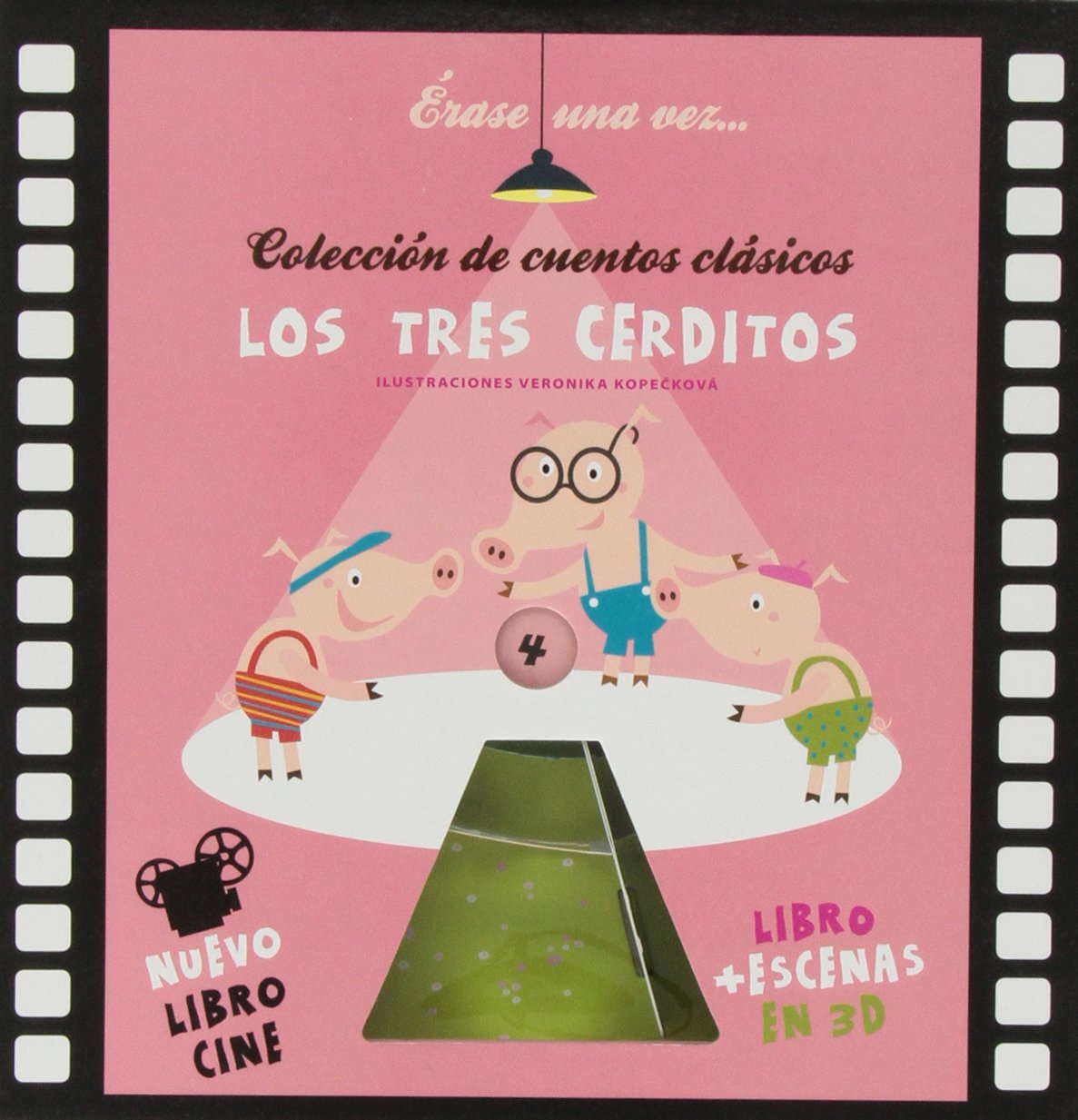 Los tres cerditos: LIBRO-CINE book
