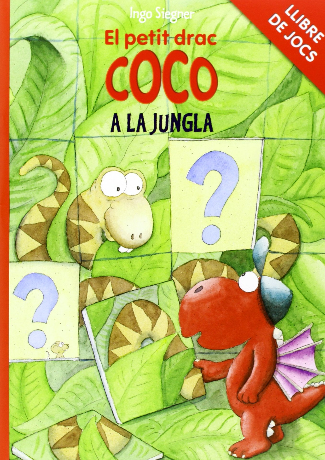 Llibre de jocs - El petit drac Coco a la jungla book