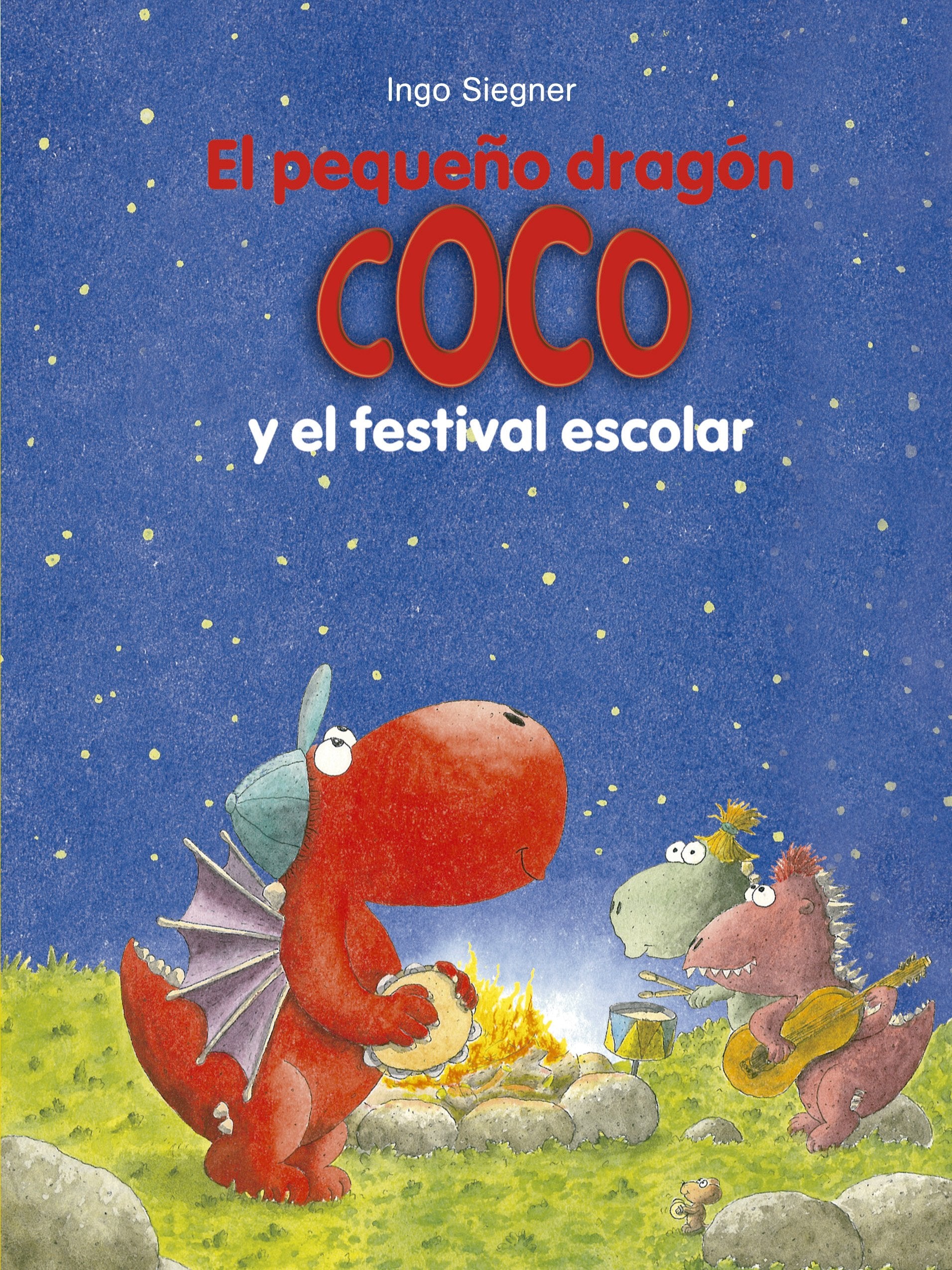 El pequeño dragón Coco y el festival escolar book