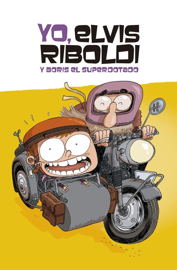 Yo, Elvis Riboldi, y Boris el superdotado (Novela Gráfica, Band 63) Manga
