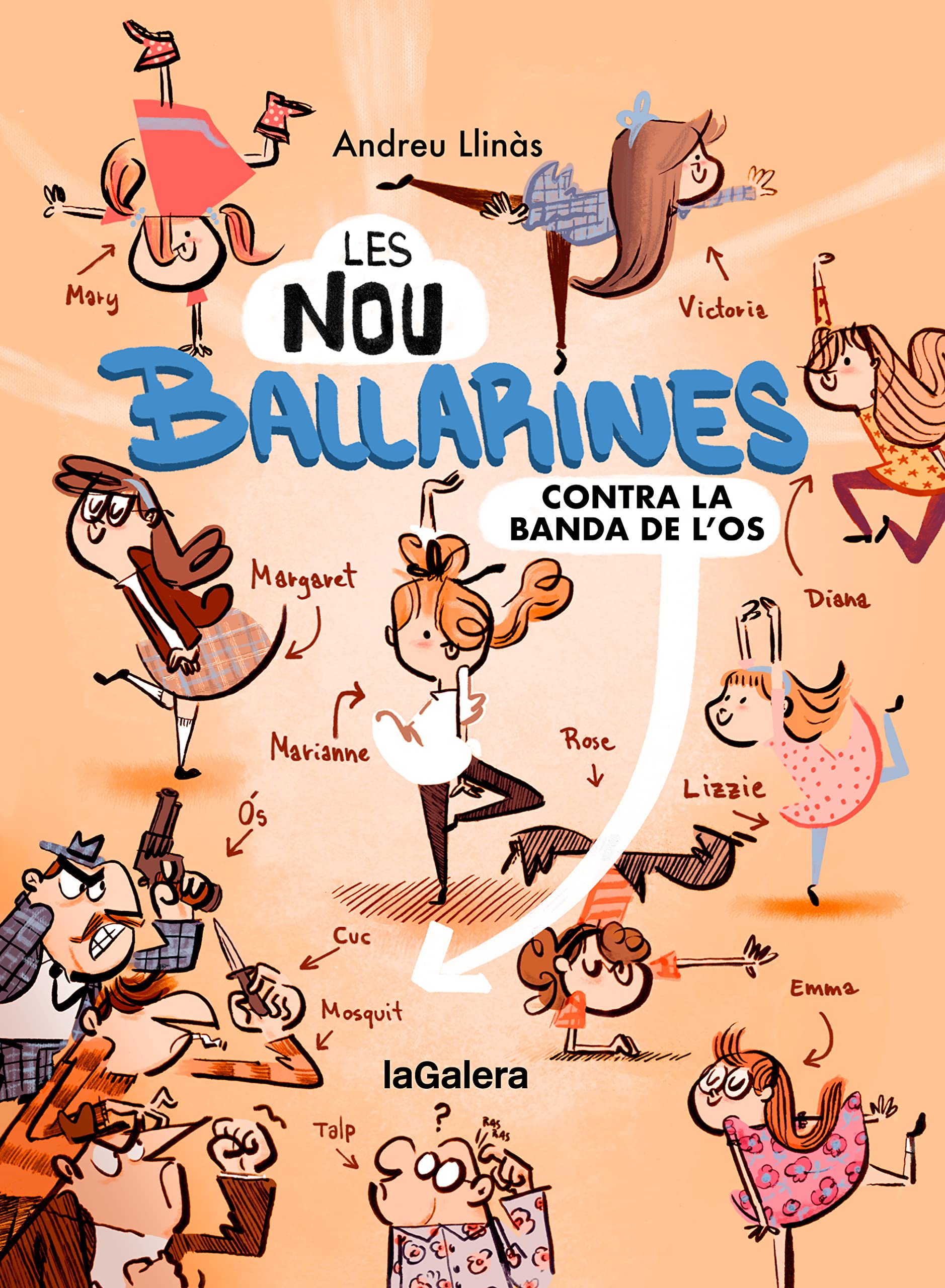 Les nou ballarines 1. Contra la banda de l'os Novels & Short Stories