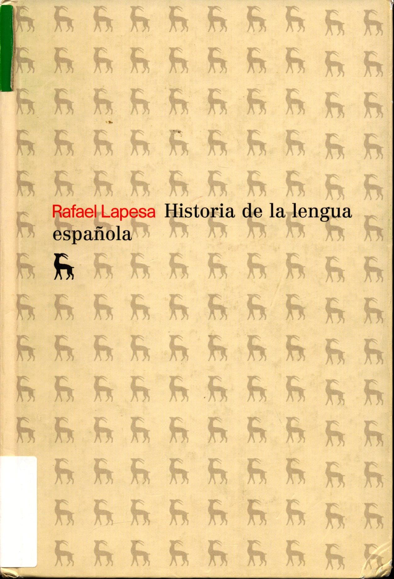 Historia de la lengua española (Varios Gredos, Band 2) Contemporary literature