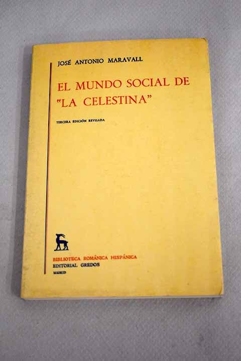 El mundo social de "La Celestina" Books
