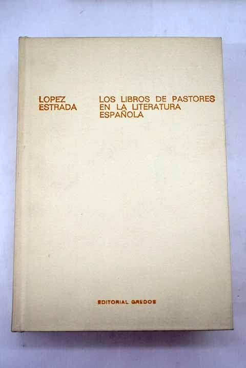 Los libros de pastores en la literatura española Books