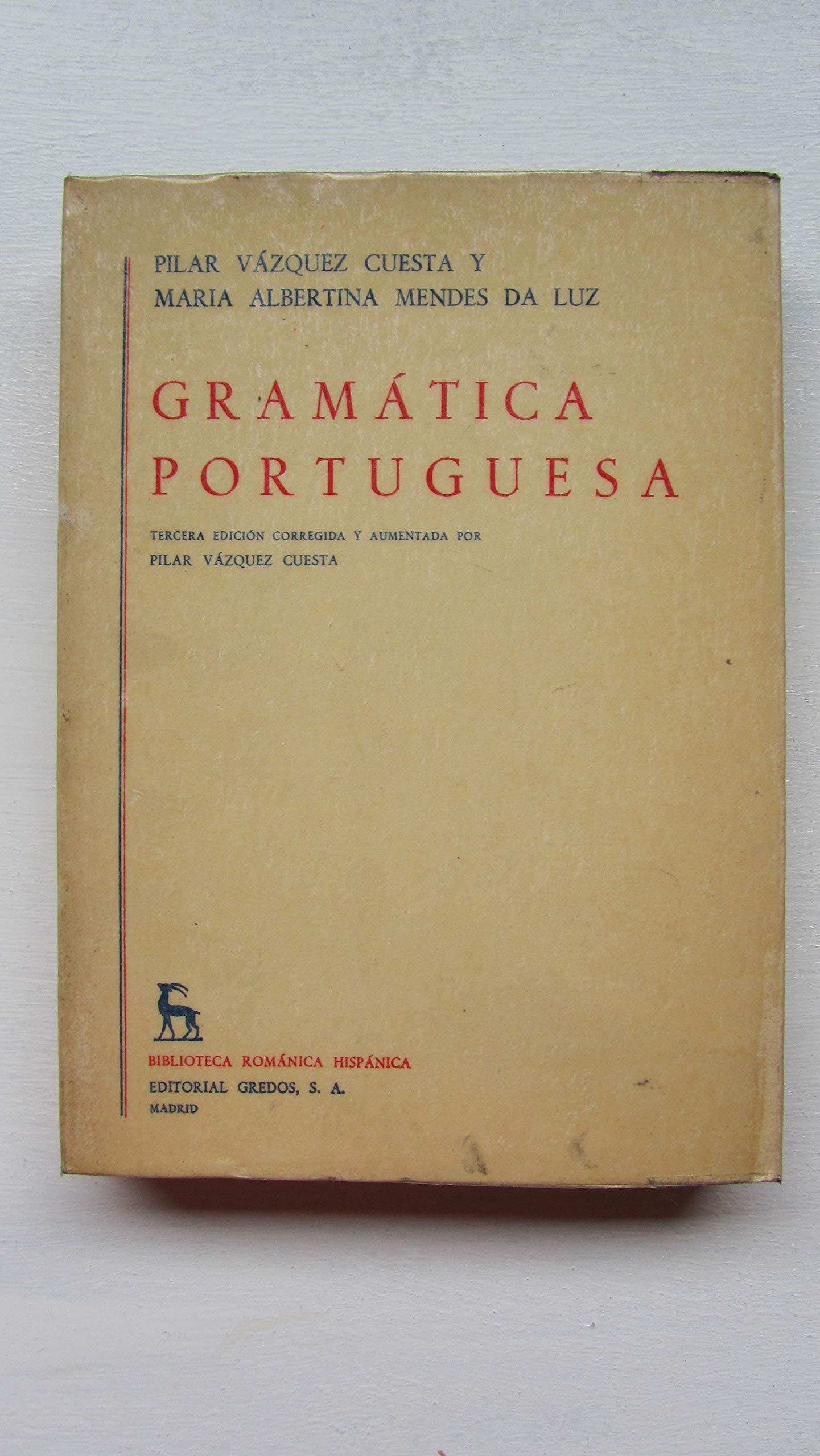Gramatica portuguesa (2 vols. ) (VARIOS GREDOS, Band 9) Books
