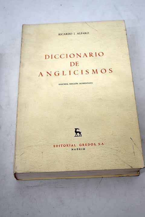 Diccionario de anglicismos Books
