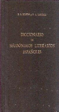 Diccionario seudonimos literarios españo Contemporary literature