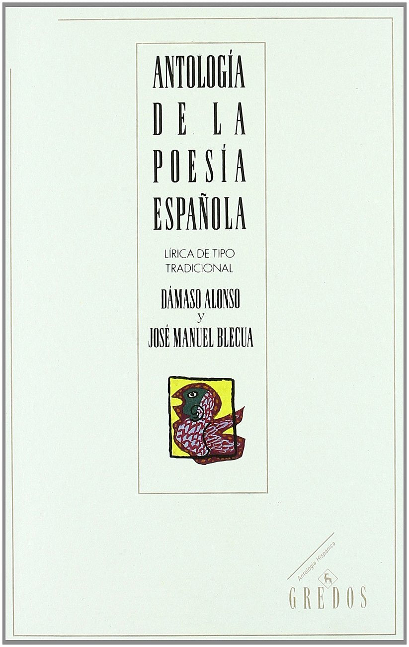 Antología de la poesía española : lírica de tipo tradicional (VARIOS GREDOS, Band 30) Social Sciences