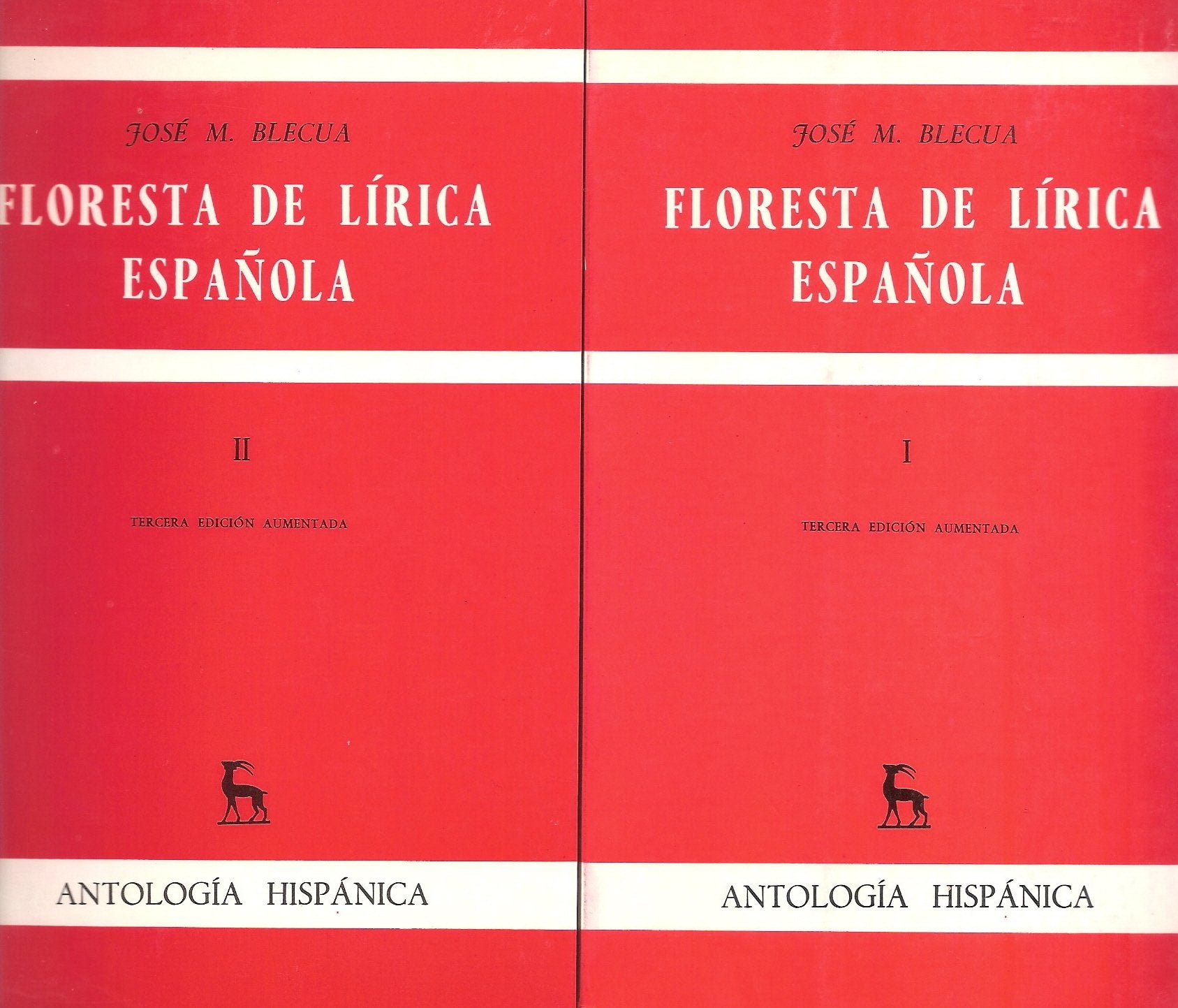 Floresta lirica española (2 vols ) (VARIOS GREDOS, Band 90) Social Sciences